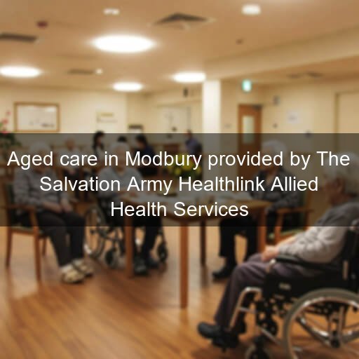 Aged care in Modbury provided by The Salvation Army Healthlink Allied Health Services
